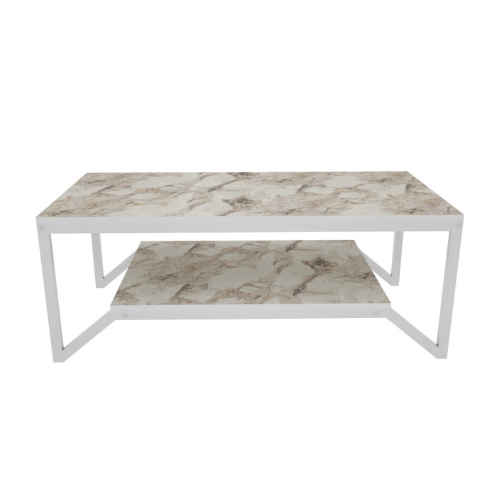 Hanah Home Mesa de centro Flora - White Hanah Home Mesa de centro Flora - White